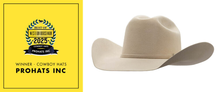 ProHats Wins Best Cowboy Hat for a Second Consecutive Year